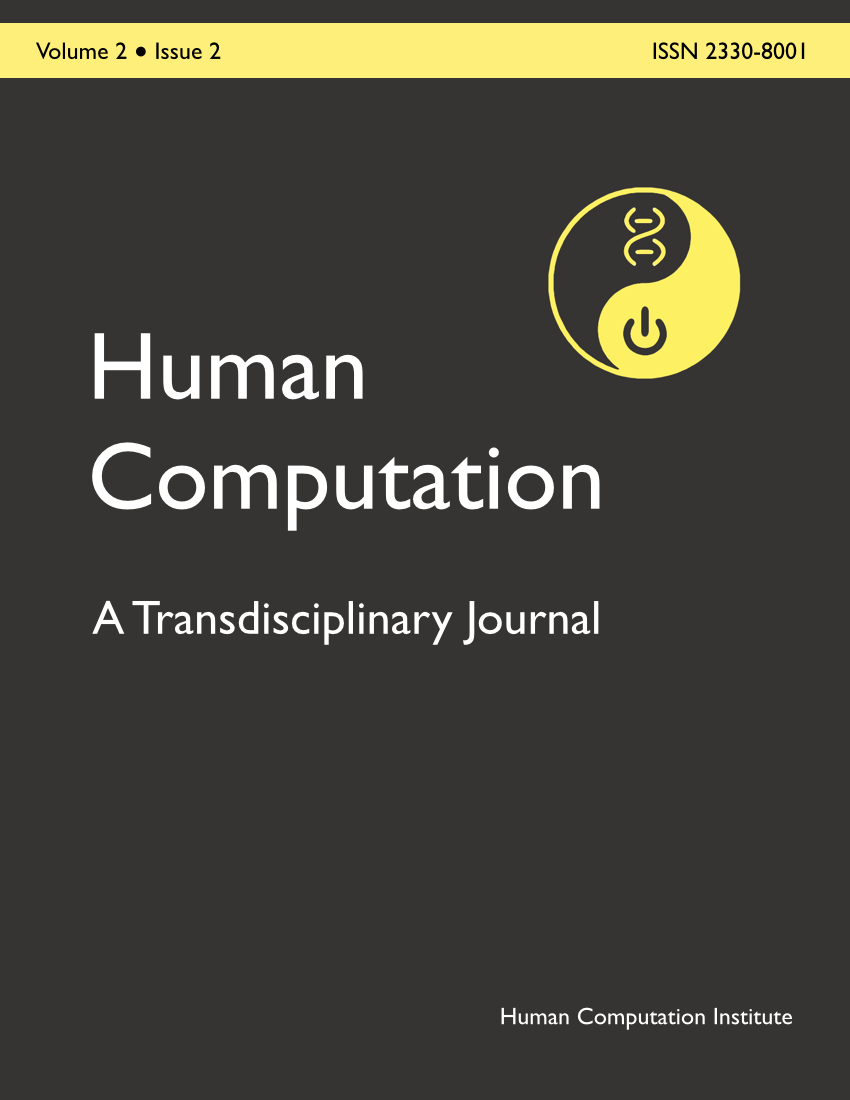 Human Computation, Volume 2, Issue 2, December 2015